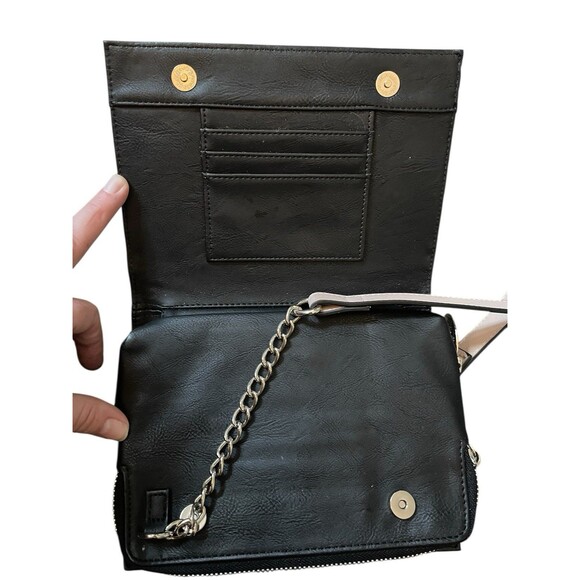 Steve Madden Green Crossbody / Double Sided Wallet Purse Beautiful Spring Color - Picture 5 of 6